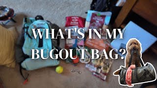What’s inside my dog’s emergency bugout bag