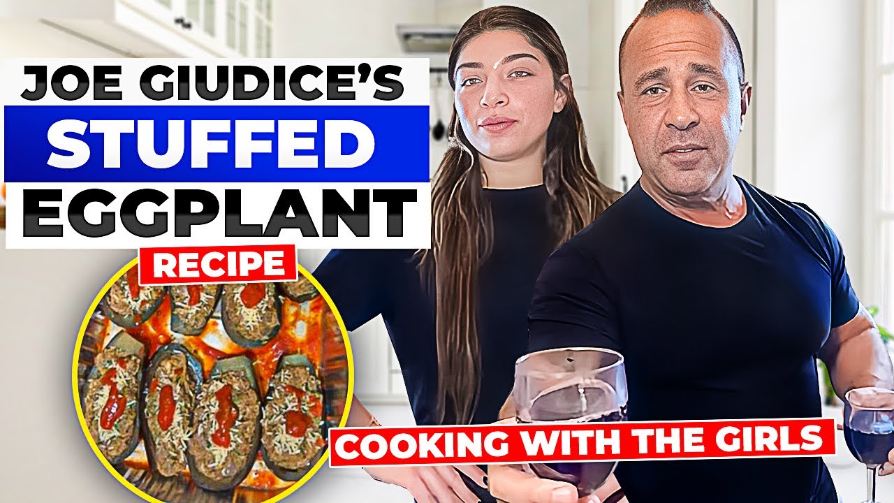 Joe Giudice Cooks Stuffed Eggplant with His Daughters 🍆 | Family Cooking Time