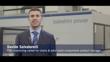 SCM LIVE SHOW | Machining centres for chairs, tables and furnighing accessories