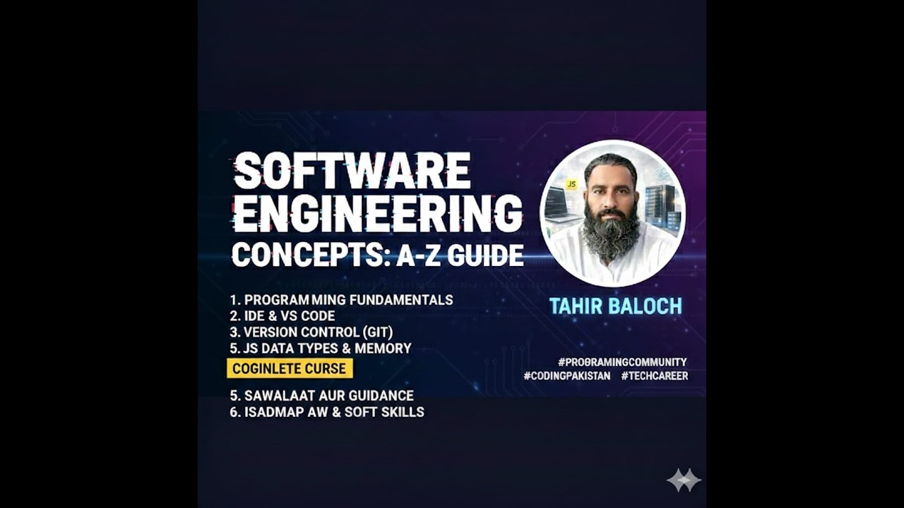 Day 15 | Software Engineering 2026 | Core Concepts of IDE, Data types ...