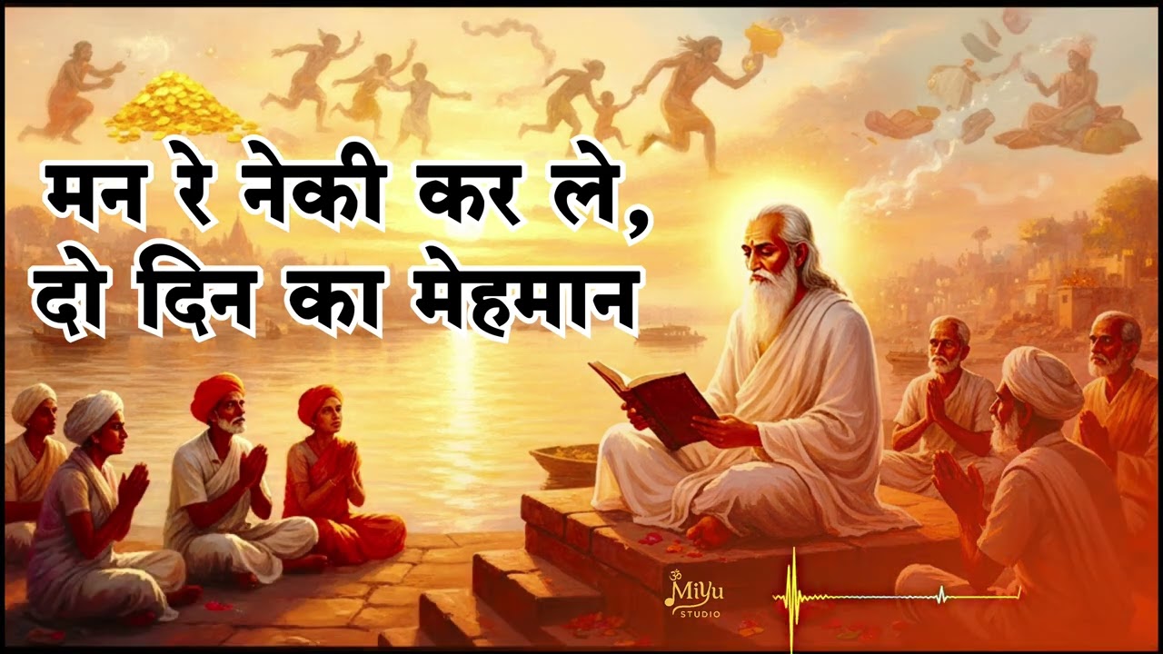 मन रे नेकी कर ले, दो दिन का मेहमान | Kabir Bhajan | Kabir Amritvani | Kabir Ke Dohe | Nirgun Bhajan