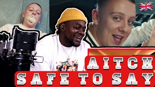 American Reacts To Rappers | Aitch - Safe To Say REACTION