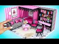 Dreamy Pink Dollhouse Makeover 🏠💖 DIY Cozy Cardboard Room &amp; Decor