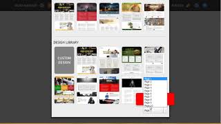 How to add your first page