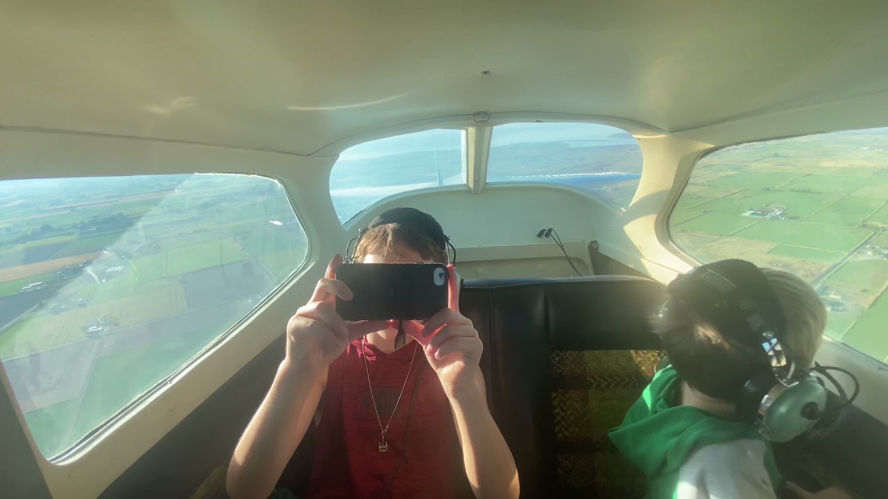 Jets first small airplane ride - YouTube