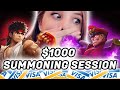 $1000 SUMMONING SESSION ~HE BOUGHT THEM ALL ~ STREET FIGHTER X SUMMONERS WAR