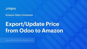 Export/Update Price from Odoo to Amazon | Amazon Odoo Connector