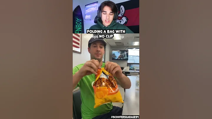 How To PROPERLY Fold A Bag Of Chips