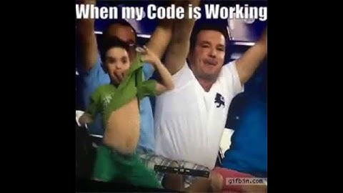 When Code Works Funny Video #developer #coding #funny