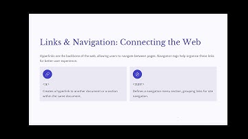 Overview of html tags