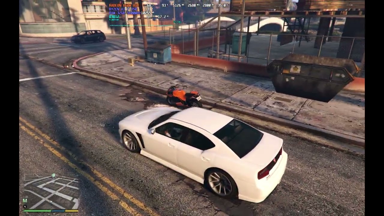 Ryzen AI 7 350 Radeon 860M  Grand Theft Auto V Enhanced