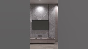 Tv unit design l Sketchup tutorial l Vray