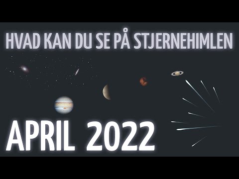 Video: Månens såkalender for april 2022