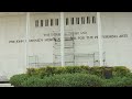 Scaffolding goes up at Kennedy Center as crews expected to remove Trump's name