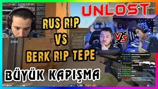 RUSLARIN RİP VS BİZİM BERK RİP TEPE BÜYÜK KAPIŞMA UNLOST EKİPLE CS GO REKABETÇİ