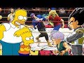 Bart Simpson VS Trunks - (WWE Hijos Match)