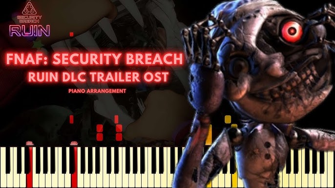 FNAF:SB Intro small details #fnaf #fnafsecuritybreach #fnafsecrets #fn, glamrock chica