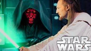 WHY Did Qui Gon Jinn Lose to Darth Maul in The Phantom Menace? - Star Wars Explained