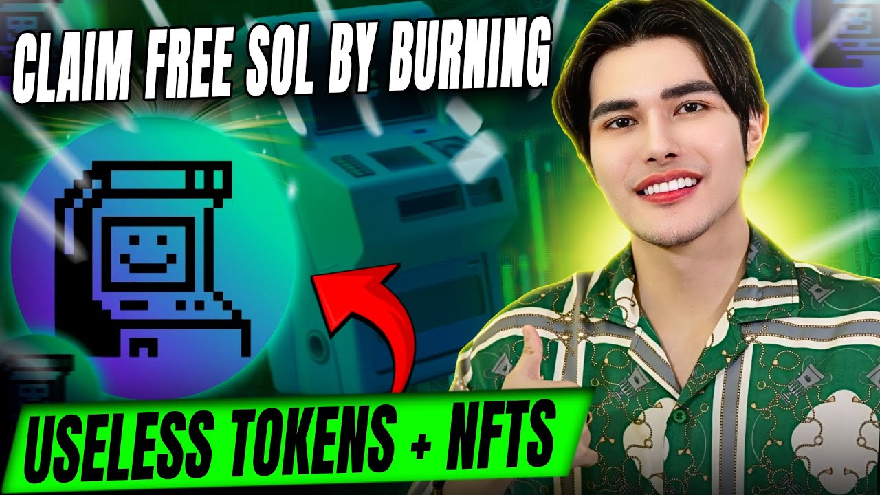 CLAIMFREESOL - FREE SOLANA BY BURNING UNUSED TOKENS + NFTS - YouTube