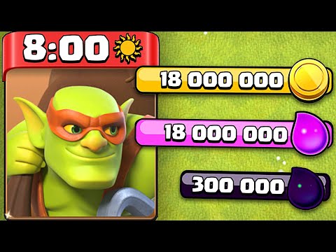 Видео: Это САМОЕ ЛУЧШЕЕ ВРЕМЯ для ФАРМА РЕСУРСОВ в Clash of Clans