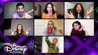 Disney Channel Reacts to Put the Happy in the Holidays | Holidays Unwrapped | Disney Channel