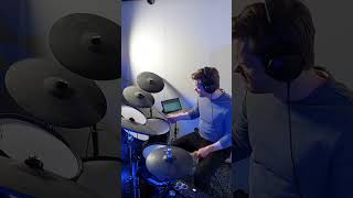 Friday night jam - Michel Bubl'e - Haven't Met You Yet #drumcover #michaelbuble #drums #shorts