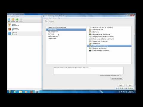Fedora 17 Installation using VirtualBox