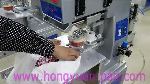 Label pad printing machine