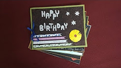 a beautiful birthday scrapbook idea for sister : how to make scrapbook, DIY Birthday card for sister|How to make birthday popup card|balloons card|Making Popup card|card, Birthday Greeting Cards LATEST Design Handmade Easy - For Sister / Boyfriend / Husband / Wife !