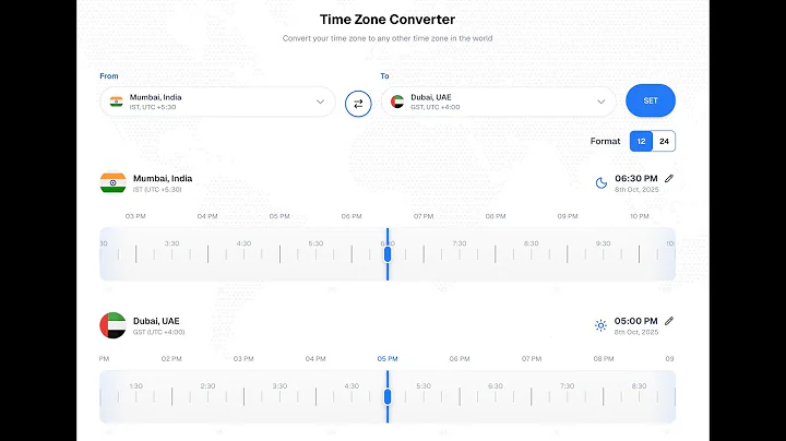 Introducing the Time Zone Converter App for Travelers 🌍
