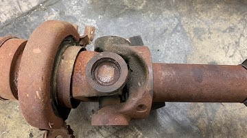 Staked universal joint.