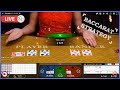 ♢ LIVE 🔴 Baccarat A | How To | Side bets win strategy ♢