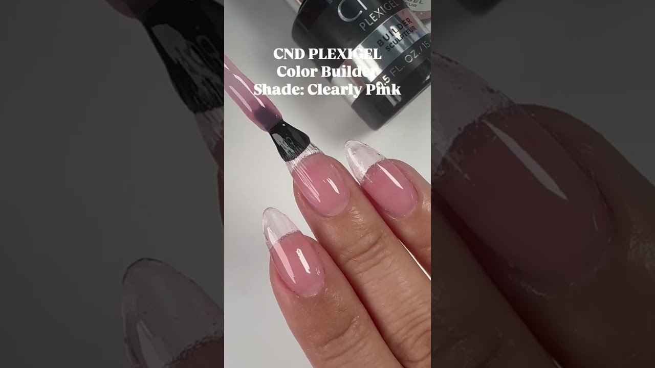 CND PLEXIGEL Color Builder Shade: Clearly Pink