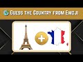 🌍 Guess the Country from Emoji – Quiz Game