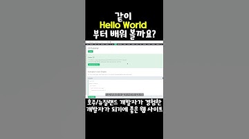 "Hello World" 세상에서 제일 쉽게 알려주는 웹사이트 | 4년차 호주 개발자 🫡
