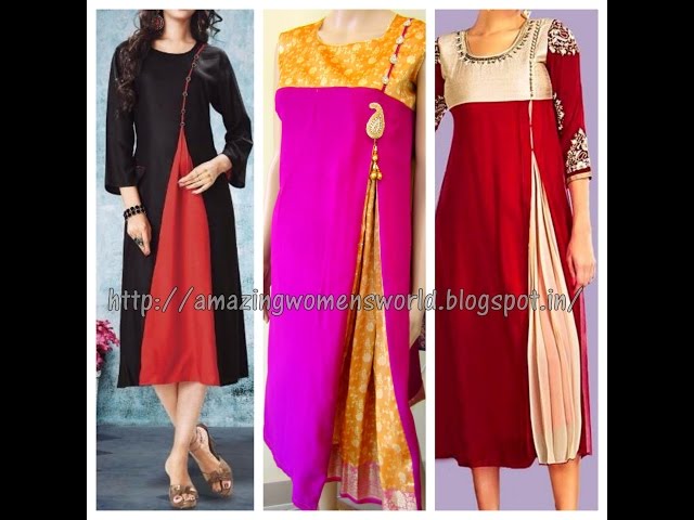 Check Out These Latest Long-Slit Kurti Collections With Jeans - To Near Me