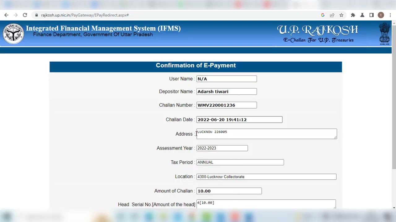 विधिक माप विज्ञान विभाग के ऑनलाइन परीक्षण मुद्रांकन शुल्क जमा करने का पूरा प्रोसेस सरलतम तरीके से