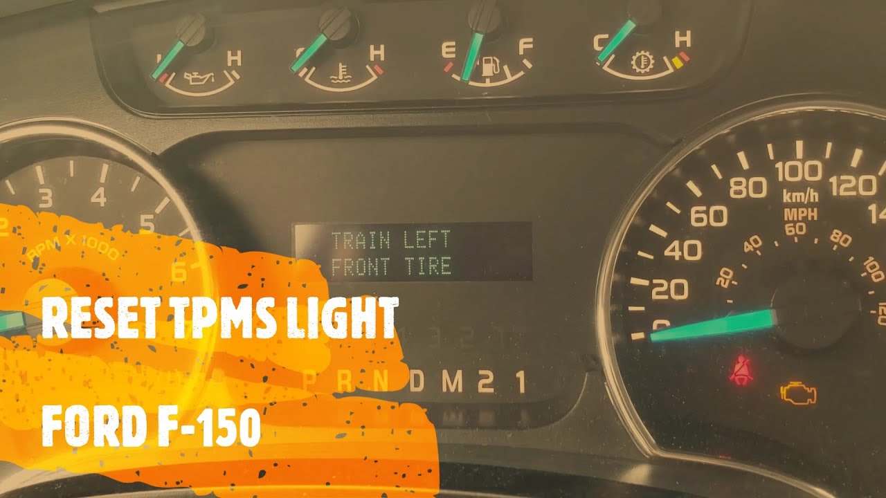 How To Reset Tpms Ford F150