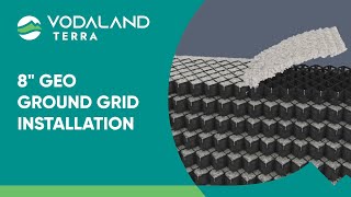 Vodaland - 8" Geo Ground Grid Installation
