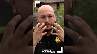 Dog attacks Amazon delivery driver in San Antonio #shorts #sanantonio