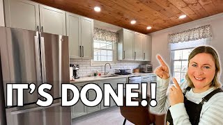 DIY Kitchen Remodel Finale | Before & After Reveal