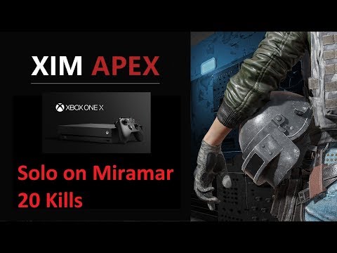 PUBG XBOX/PS4 XIM APEX Gameplay: Solo, Miramar, 20 Kills