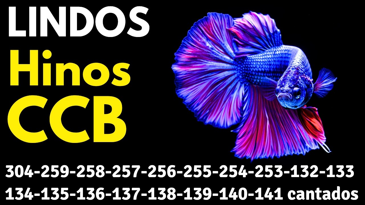 HINOS CCB 304-259-258-257-256-255-254-253-132-133-134-135-136-137-138-139-140-141-142-143 cantados