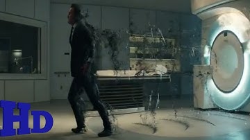 Terminator Genisys 2015 - hospital fight scene,pops Vs t3000 fight scene