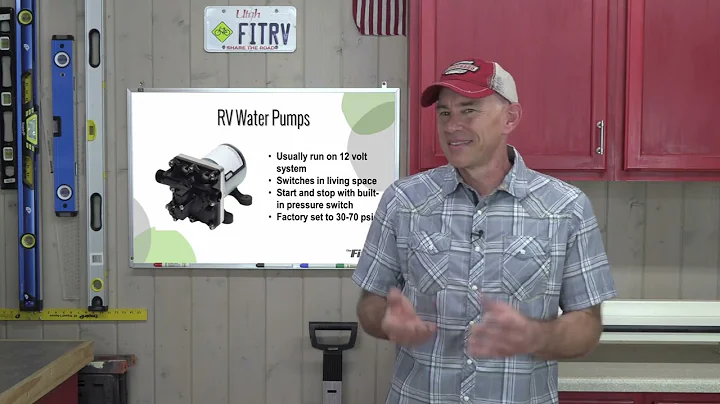 RV Basics:  Your Fresh Water Plumbing System