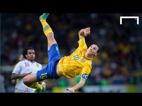 Zlatan Ibrahimovic's famous 30-yard bicycle kick vs England