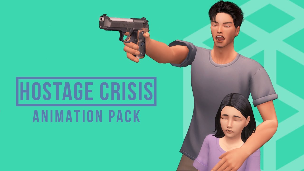 HOSTAGE CRISIS Animation Pack | Sims 4 Animations - YouTube