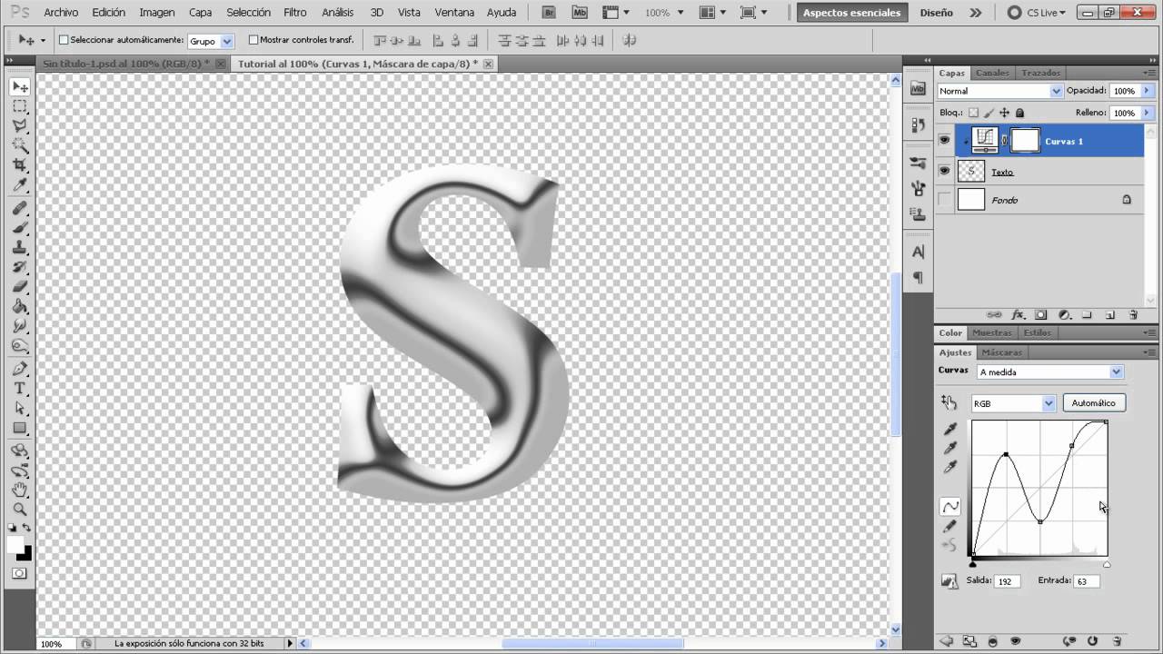 Tutorial Photoshop Texto Metal