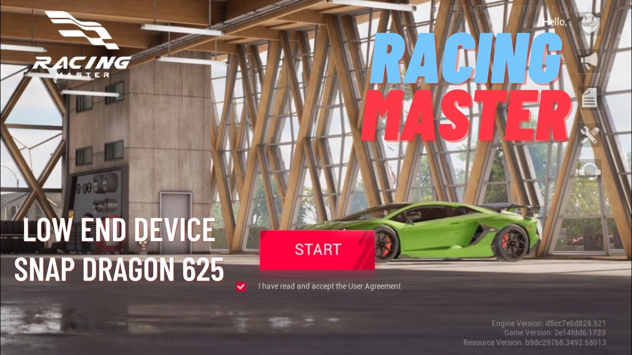 Racing Master Low End Device Gameplay - YouTube