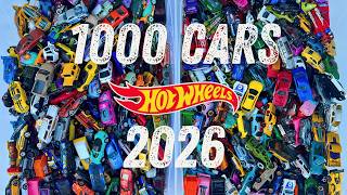 Every Hot Wheels 2026 Mainline in One Collection! 🚗🔥 Over 1000 Cars